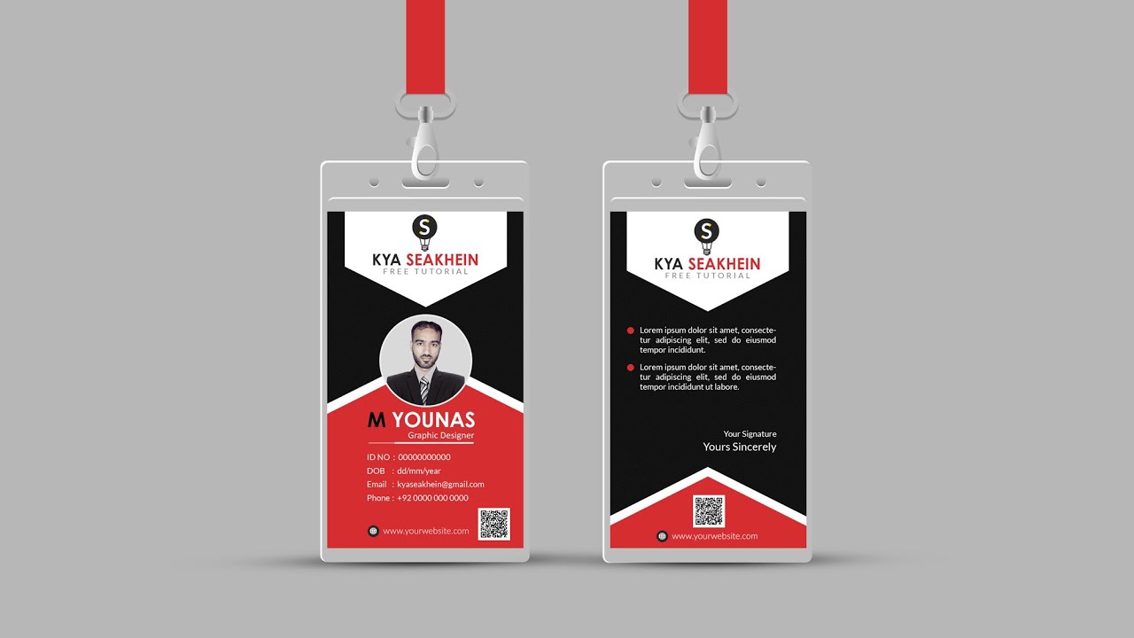 Id Card Youtube